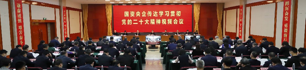 国资委党委召开国资央企传达学习贯彻党的二十大精神视频会议