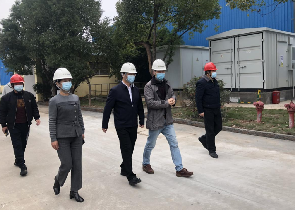 泉州市林业局局长郑进锡一行莅临永安林业人造板厂参观考察